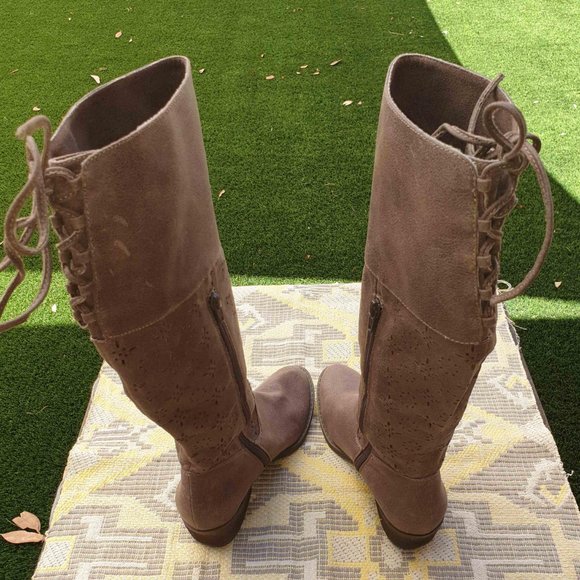 Not Rated  / Tall boots / Hermosa- Taupe #6 - Picture 6 of 8